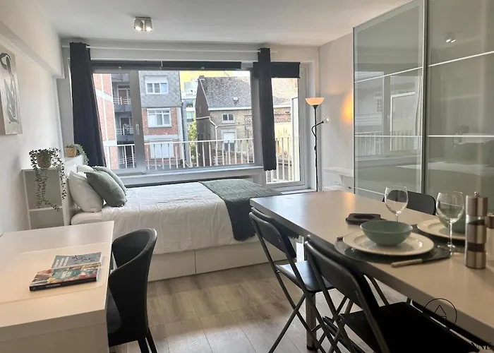 Le De La Cathedrale - Hypercentre Avec Balcon Lägenhet Liège